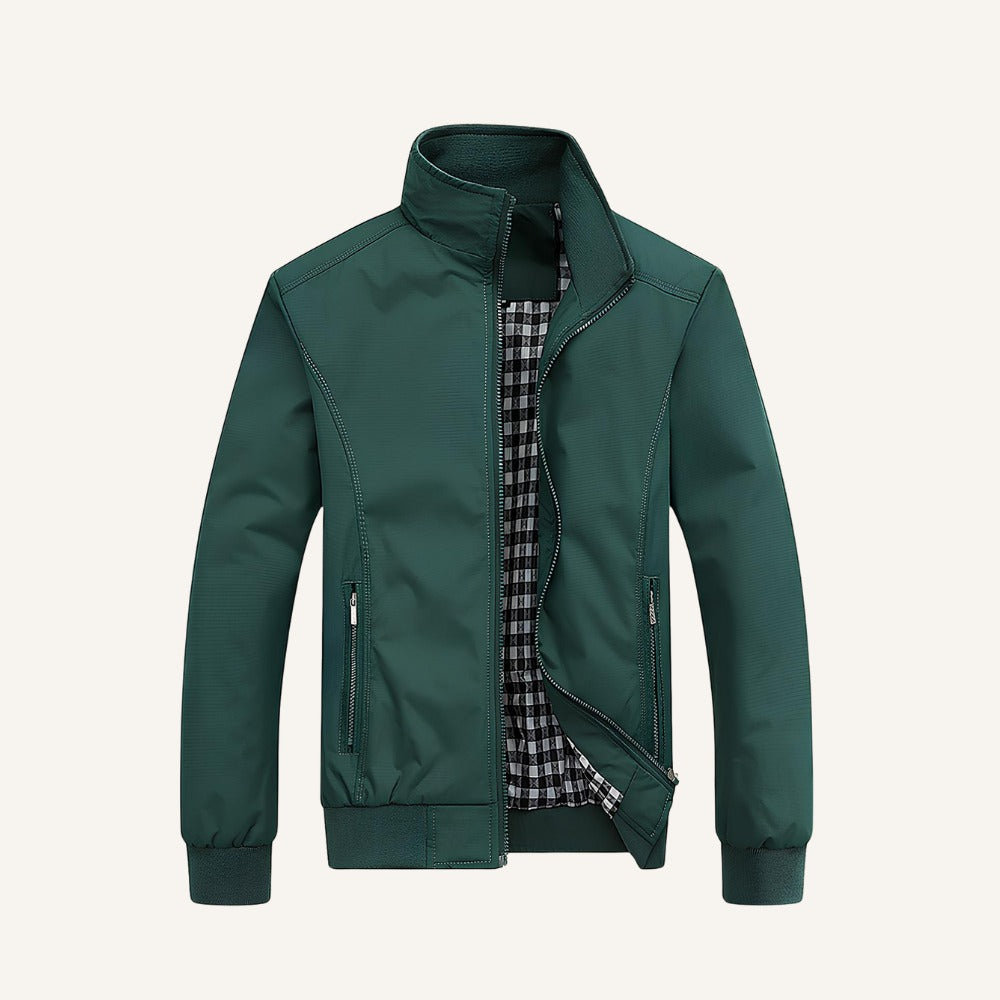 Mens Winter Lined Jacket - Becker Green