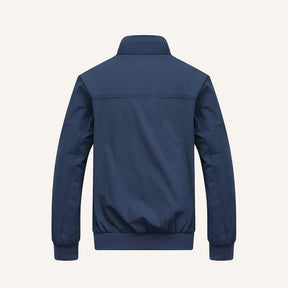 Mens Winter Lined Jacket - Becker Navy Blue