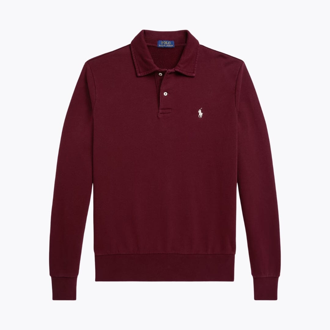 Loopback Fleece Collared Sweatshirt