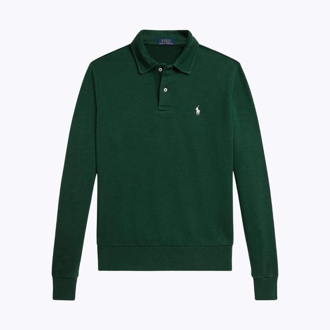 Loopback Fleece Collared Sweatshirt